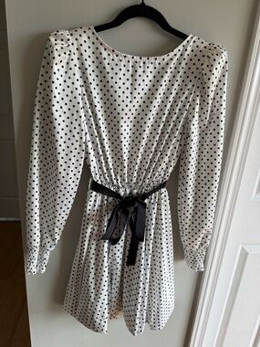 Vanessa Scott Polka Dot Dress Size Small NWT Made in Italy